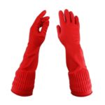 Red Washing Gloves